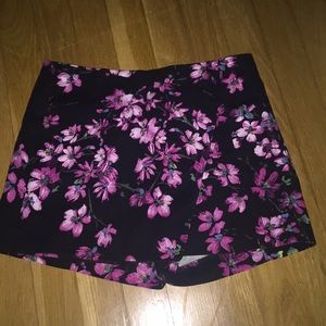 Asymmetrical skort express